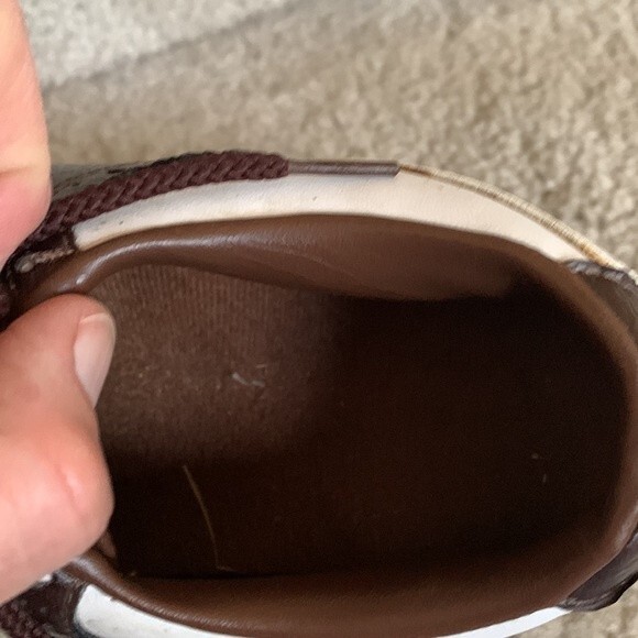 FootJoy Youth White and Dark Brown Golf Saddle Shoes Size 4 - Picture 5 of 7